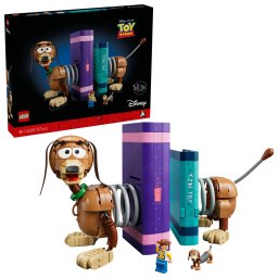 Set LEGO Disney - Opritoare de cărți Câinele Slinky din Povestea jucăriilor (43301)
