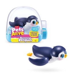 Pets Alive - Jucarie interactiva, Pinguin inotator, Seria 1