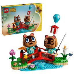 Set LEGO Animal Crossing - Ziua distractivă a lui Timmy și Tommy (77059)