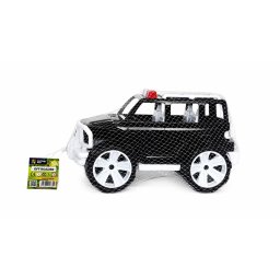 Masina Jeep Off Roader Negru Alb 32Cm