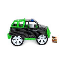 Masina Jeep Off Roader Negru Verde 39Cm