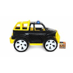 Masina Jeep Off Roader Negru Galben 39Cm