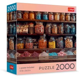 Puzzle Trefl 2000 Colectia Sua Borcane De Bucurie Cu Poster Inclus