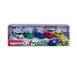 Majorette Set 5 Masinute Metalice Jdm Legends Premium Anime Scara 1 La 64