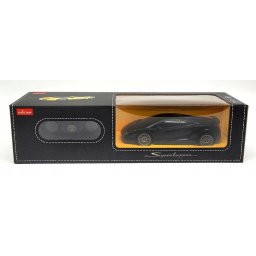 Masina Cu Telecomanda Lamborghini Superleggera Negru Cu Scara 1 La 24