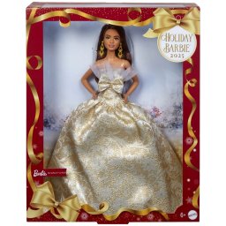 Barbie Signature Papusa Barbie Bruneta De Sarbatori 2025