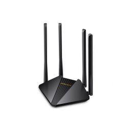 ROUTER MERCUSYS wireless 1200Mbps, 2 porturi LAN Gigabit, 1 port WAN Gigabit, Dual Band AC1200 4 x antena externa, "MR30G