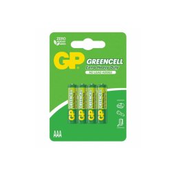 Baterie GP Batteries Greencell AAA (LR03) 1,5V set 4 buc