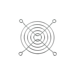 Grila ventilator ARCTIC, compatibil ventilatoare de 80mm, otel cromat, culoare argintie "ACFAN00085A"