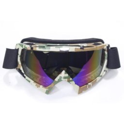 Ochelari cross enduro atv,rama camo,sticla fumurie WB P-14