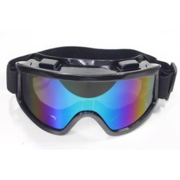 Ochelari cross enduro atv,WB G-03,rama neagra,sticla oglinda