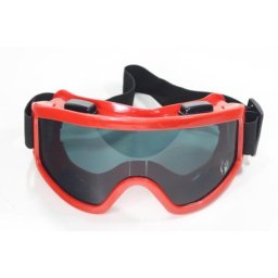 Ochelari cross enduro atv WB G-01,rama rosie,sticla fumurie