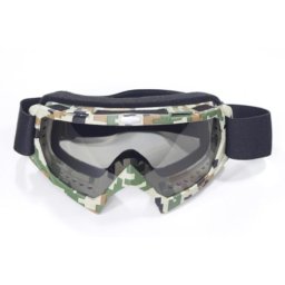 Ochelari cross enduro atv WB P-13,rama camo,sticla transparenta