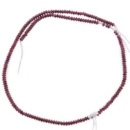 Sirag Granat diamond cut 3mm, 37cm