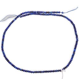 Sirag Lapis lazuli diamond cut 3,5mm, 40cm