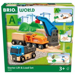 Ravensburger World Starter Set Freight Train with Crane A