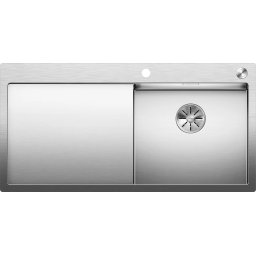 521625 Blanco Claron 5 - Chiuvetă, 100x51 cm, cu control scurgere, oțel inoxidabil