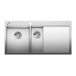 521646 Blanco Claron 6 - Chiuvetă, 100x51 cm, InFino, oțel inoxidabil