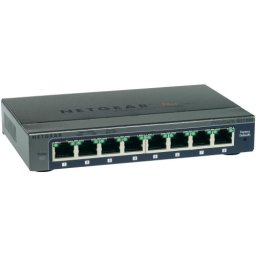 Switch Netgear GS108E, 8 porturi Gigabit plus, desktop