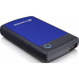 HDD Extern Transcend StoreJet 25H3 1TB USB 3.0 Albastru