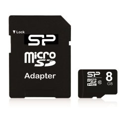 Card De Memorie Silicon Power Microsdhc 8gb 1 Adapter Cl10