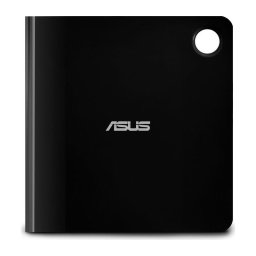 Unitate optica notebook ASUS ASUS SBW-06D5H-U BLU-RAY writer extern 6X, suport M-DISC, interfata USB 3.0 (USB 3.1 Gen1) compatibila cu Windows si Mac OS, Nero BackItUp, Negru