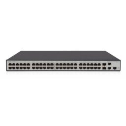Comutator HPE OfficeConnect 1950 48G 2SFP+ 2XGT gestionat, 48 porturi RJ45 cu autodetecție 10/100/1000, 2 porturi SFP+ 1000/10000, 2 porturi RJ45 1000/10000