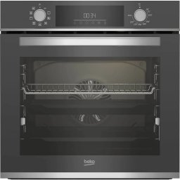 Cuptor incorporabil Beko BBIM13300ZGCSE, Electric, 72 l, Autocuratare catalitica, AEROperfect, SoftClose door, Rafturi telescopice, 3D Cooking, SteamShine Cleaning, Argintiu