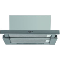 Hota telescopica Whirlpool AKR 634 GY/3, iluminare LED, Argintiu