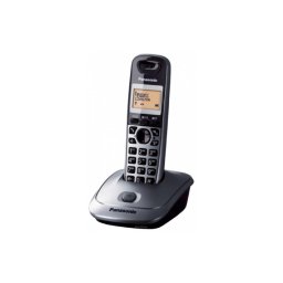 Telefon fara fir Panasonic KX-TG2511, Single, Dect, Gri