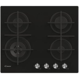 Plita Candy CDK6GF4WEKB Incorporabila 59.5 cm Gas 4 zone 4000 W, Negru
