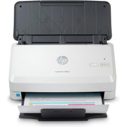 Scanner documente HP ScanJet Pro 2000 s2, rezolutie optica 600x600 dpi, ADF 50 coli, Duplex, USB