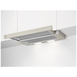 Hota telescopica incorporabila Electrolux LFP326AS, Putere de absorbtie 410 mc/h, 1 motor, 60 cm, Auriu