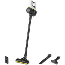 Aspirator vertical Karcher VC 4 Cordless myHome, 1.198-630.0, 140 W, 2 trepte de viteza, 21,6 V , 2,5 Ah, 650ml, perie activa, Alb/Negru