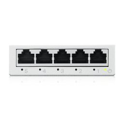 Switch ZYXEL GS-105B v5, 5 Porturi, Gigabit, neadministrat, carcasa metalica, Argintiu
