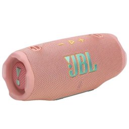 Boxa portabila JBL Charge 6, 45 W, Bluetooth, Autonomie 28 ore, Waterproof, Roz