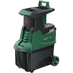 Tocator silentios de resturi vegetale Bosch AXT 22 D, 0600803003, 2200 W, capacitate taiere 38 mm, Verde-Negru