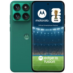 Telefon mobil Motorola edge 70 fusion, 7000 mAh, 256GB, 8GB RAM, 5G, PANTONE Sporting Verde