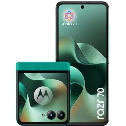 Telefon mobil Motorola razr 70, 256GB, 8GB RAM, 5G, PANTONE Sporting Green (Verde)