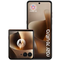 Telefon mobil Motorola razr 70 ultra, 512GB, 16GB RAM, 5G, PANTONE Cocoa, (Maro)