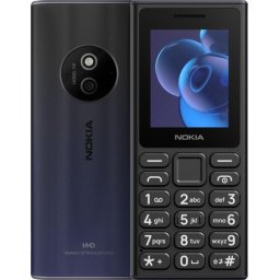 Telefon mobil Nokia 110 (2024), Dual SIM, Negru