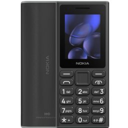 Telefon mobil Nokia 105 (2024), Dual Sim, 2G, 2 inch, Negru