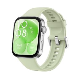 Ceas inteligent Huawei Watch FIT 3, curea din fluoroelastomer, Verde
