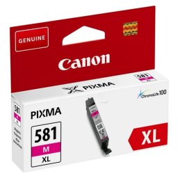 Cartus Cerneala Original Canon Magenta, CLI-581XLM, pentru Pixma TR7550|TR8550|TS6150|TS6250|TS705|TS8150|TS8250|TS9150|TS9155|TS9550, , (timbru verde 0.15 lei), "2050C001AA"