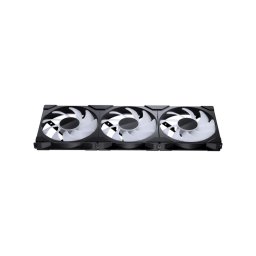 Phanteks M25 Gen2 D-RGB PWM Ventilator – 140 mm, Negru (3 buc)