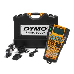 Kit DYMO Rhino 6000+ cu conectare la PC, servieta rigida si benzi industriale pana la 24 mm 2122966