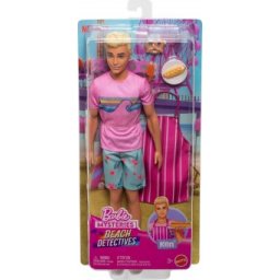 Barbie Ken Beach Detectives JFV65