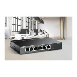 Switch TP-Link TL-SF1006P | 6 Porturi, 4 PoE, Fast Ethernet