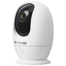 Camera supraveghere Wi-Fi interior Kruger&Matz Connect C170, 3MP 2304x1296, IR 15m, Pan 355 Tilt 90, microfon si difuzor, audio bidirectional, detectie miscare, TuyaSmart, MicroSD 128GB, KM2220