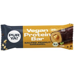 Baton proteic vegan cu caramel sarat, fara gluten bio 45g